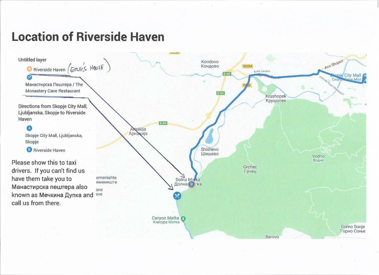 Riverside Haven Dolna Matka ภายนอก รูปภาพ